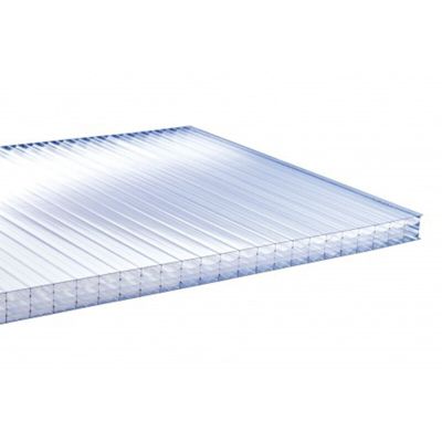 Plaque polycarbonate alvéolaire 4000 x 980 x 32mm Clair, ep.32 mm, l.98 cm, L.4 m