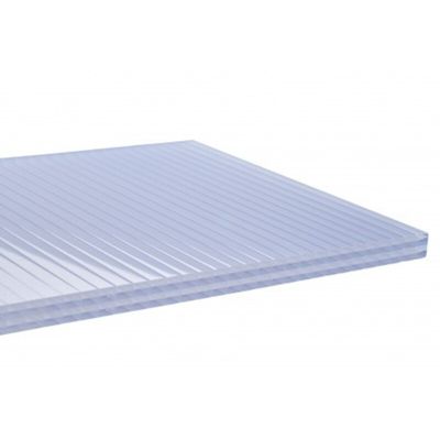 Plaque polycarbonate alvéolaire 4000 x 980 x 32mm Opaline, ep.32 mm, l.98 cm, L.4 m