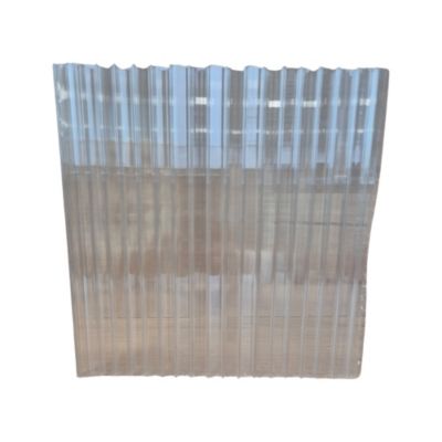 Plaque polycarbonate alvéolaire l.0.98 x L.3m, ep.16 mm, 2.5KG/M2 5 parois transparent 5pcs