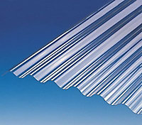 Plaque polyester micro ondes translucide - 200 x 75 cm (vendue à la plaque)