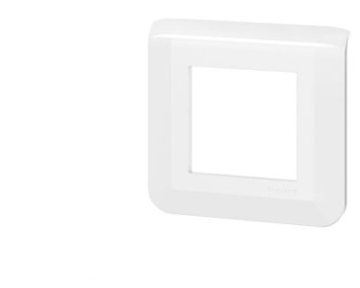 Plaque simple blanche Legrand Mosaic composable