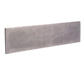 Plaque simple Murette 50 x 3,3 x 192 cm gris