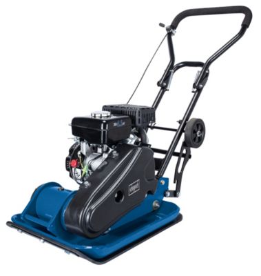 Plaque vibrante thermique HP2300S Scheppach compacteur - 5,6 CV - 13 kN - profondeur 35 cm - 25 m min - tapis transport inclus