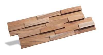 Plaquette de parement Firenze bois 17.8cm x 54.5cm
