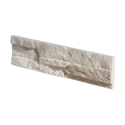 Plaquette de parement intérieur/extérieur béton aspect pierre naturelle L.38,5 x l.10 cm x ép.24 mm, Colours Bosra