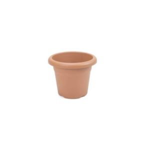 PLASTIKEN Pot à fleurs - 22 cm rond - Terracotta