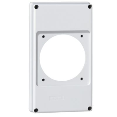 Plastron P17 220x125mm - 1 prise 63A pour coffret P17 - LEG057717
