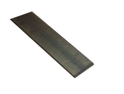 Plat acier étiré verni 30 x 2 mm, 1 m