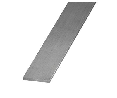 Plat acier galvanisé 60 x 1,5 mm, 1 m