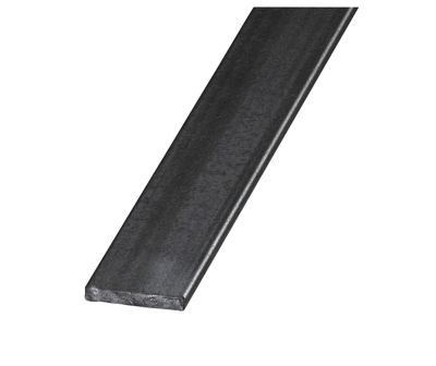 Plat acier verni 14 x 5 mm, 1 m Acier laminé à chaud