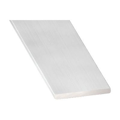 Plat Alu Anodisé Chromé Argent Mm. 30x2 - ARCANSAS - Mr.Bricolage - 5