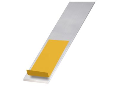 Plat Alu Anodisé Chromé Argent Mm. 30x2 - ARCANSAS - Mr.Bricolage - 2