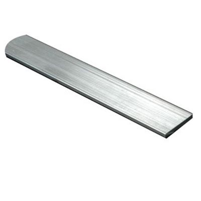 Plat aluminium brut effet argenté 30 x 2 mm, 1 m