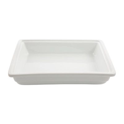 Plat en porcelaine GN 1/2 65 mm Olympia