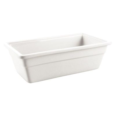 Plat en Porcelaine GN 1/3 100 mm - Olympia