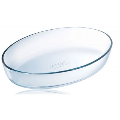 Plat à four 39cm verre Pyrex 347B000/5044