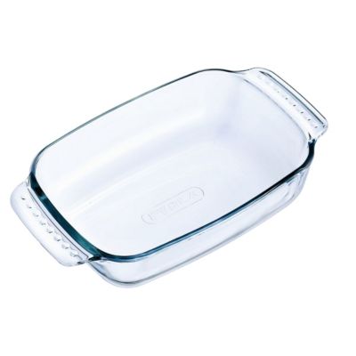 Plat à four verre 41x27cm Pyrex 240B000/6146
