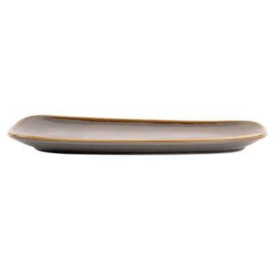 Plat Gris - 260 x 115 mm - Lot de 6