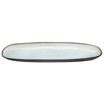 Plat long Shadow nacre grand modèle 35.5cm