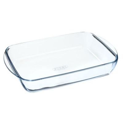 Plat Rectangulaire en Verre 350 mm - Pyrex