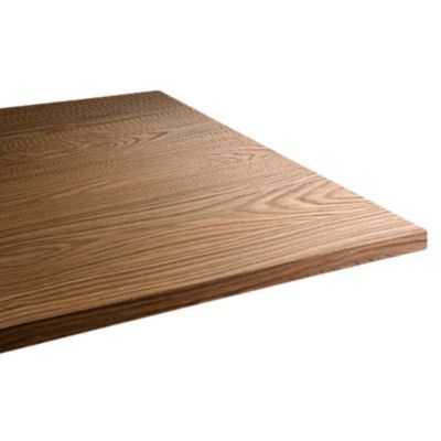 Plateau 110x70 decor chene marron - Restootab
