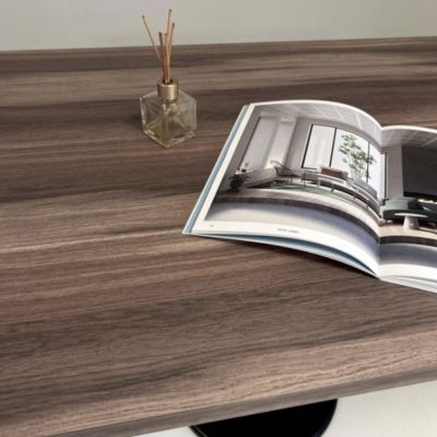Plateau 120x70 decor chene montagne - Restootab