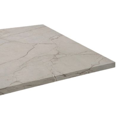 Plateau 120x70 decor marbre yule - Restootab