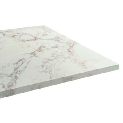 Plateau 140x70 decor marbre olympo - Restootab