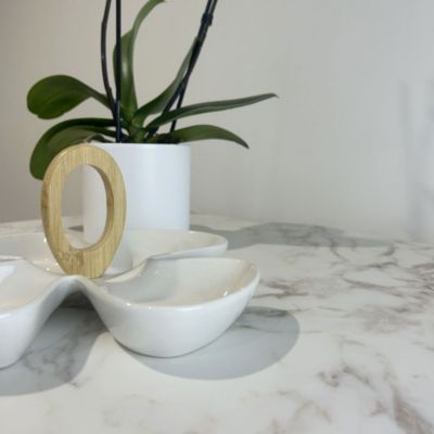 Plateau 140x70 decor marbre olympo - Restootab