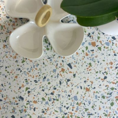 Plateau 140x70 decor terrazzo spectra - Restootab