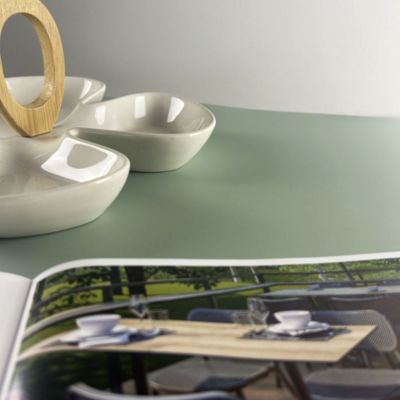 Plateau 160x80 couleur vert celadon - Restootab