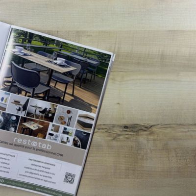 Plateau 160x80 decor erable kanaka - Restootab