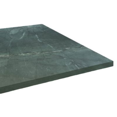 Plateau 160x80 decor marbre jade - Restootab