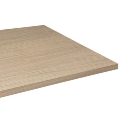 Plateau 60x60 decor chene clair - Restootab