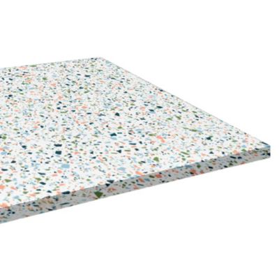 Plateau 60x60 decor terrazzo spectra - Restootab