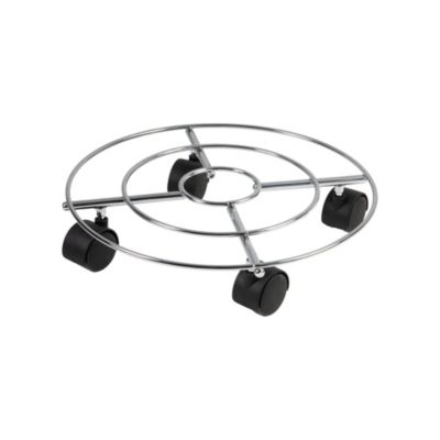 Plateau à roulettes ø30 cm charge max 60kg Diall