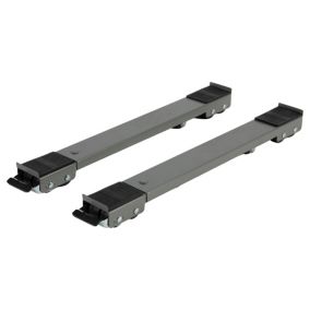 Plateau à roulettes extensible avec freins 46 x 40 charge max 250kg x 2