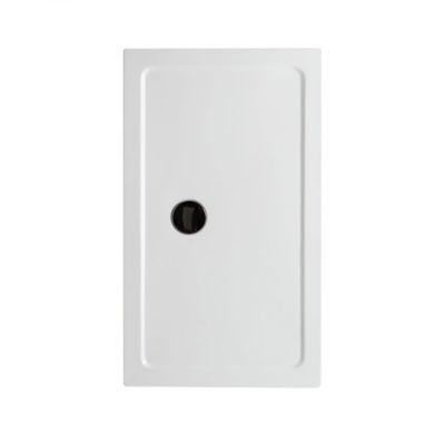 Plateau De Douche Rectangulaire 70X90 En Acrylique Et Abs Blanc - Alba