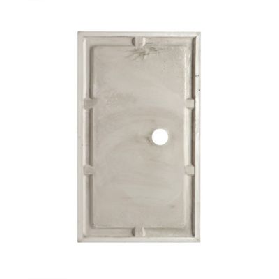 Plateau De Douche Rectangulaire 70X90 En Acrylique Et Abs Blanc - Alba