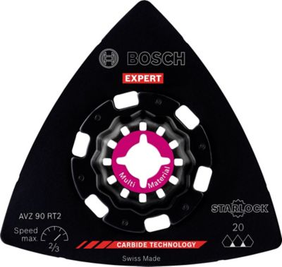 Plateau de ponçage carbure Bosch Starlock AVZ90RT2