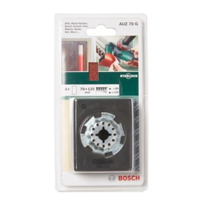 Plateau de ponçage pour profilés Bosch AUZ70G