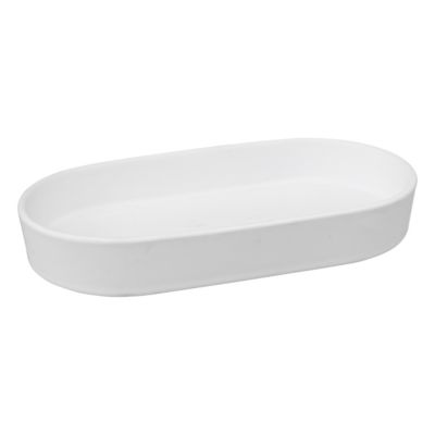 Plateau de salle de bains, blanc coton, 5Five