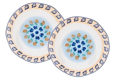 Plateau de service NAPOLI 30cm - 2 pièces - Agrume
