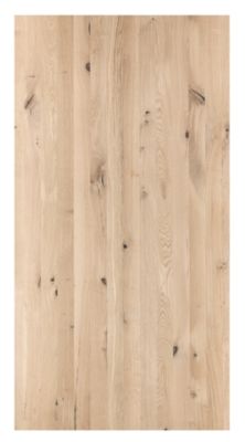 Plateau de table chêne vintage pleine lame, huilé 160x80cm, ép.24mm