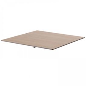 Plateau de table stratifié  60x60 cm chene clair  Oviala