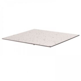 Plateau de table stratifié  60x60 cm terrazzo  Oviala