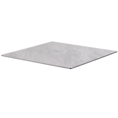 Plateau de table stratifié 70x70 cm marbre  Oviala
