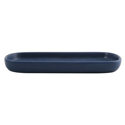 Plateau en céramique Maonie bleu foncé MSV
