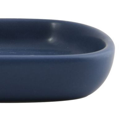 Plateau en céramique Maonie bleu foncé MSV