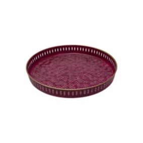 Plateau en métal Jali 60 cm  Type: Plateau de service et plat